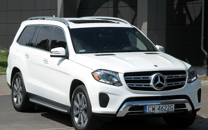 Mercedes-Benz GLS cena 167500 przebieg: 154000, rok produkcji 2017 z Włocławek małe 781